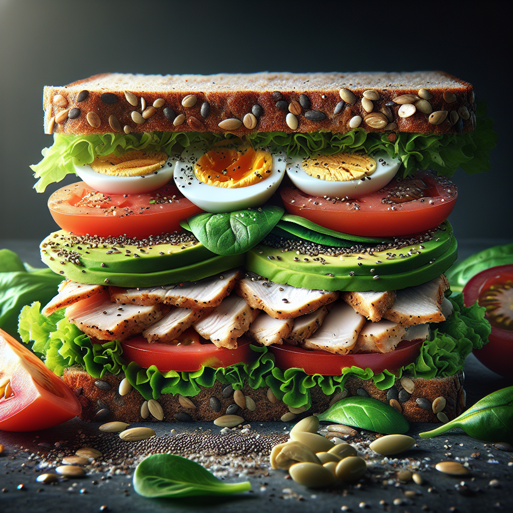 Doğru Sandviç Nasıl Olmalı ? Protein bombası bir tarif!