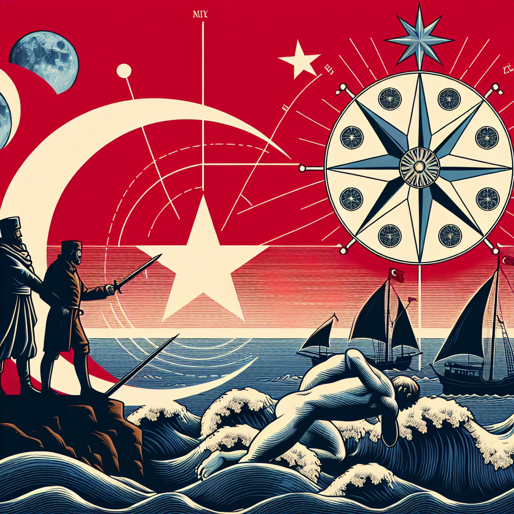 Türk Bayrağındaki Ay ve Yıldız Nereden Geliyor ? İşte Şanlı Türk Bayrağımızın Tarihi