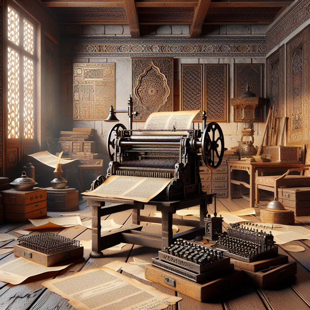 Osmanlıda Matbaanın Tarihi