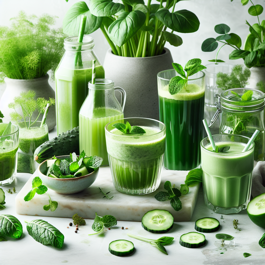 Yeşil Bitkili İçeceklerin Getirdiği Sağlık