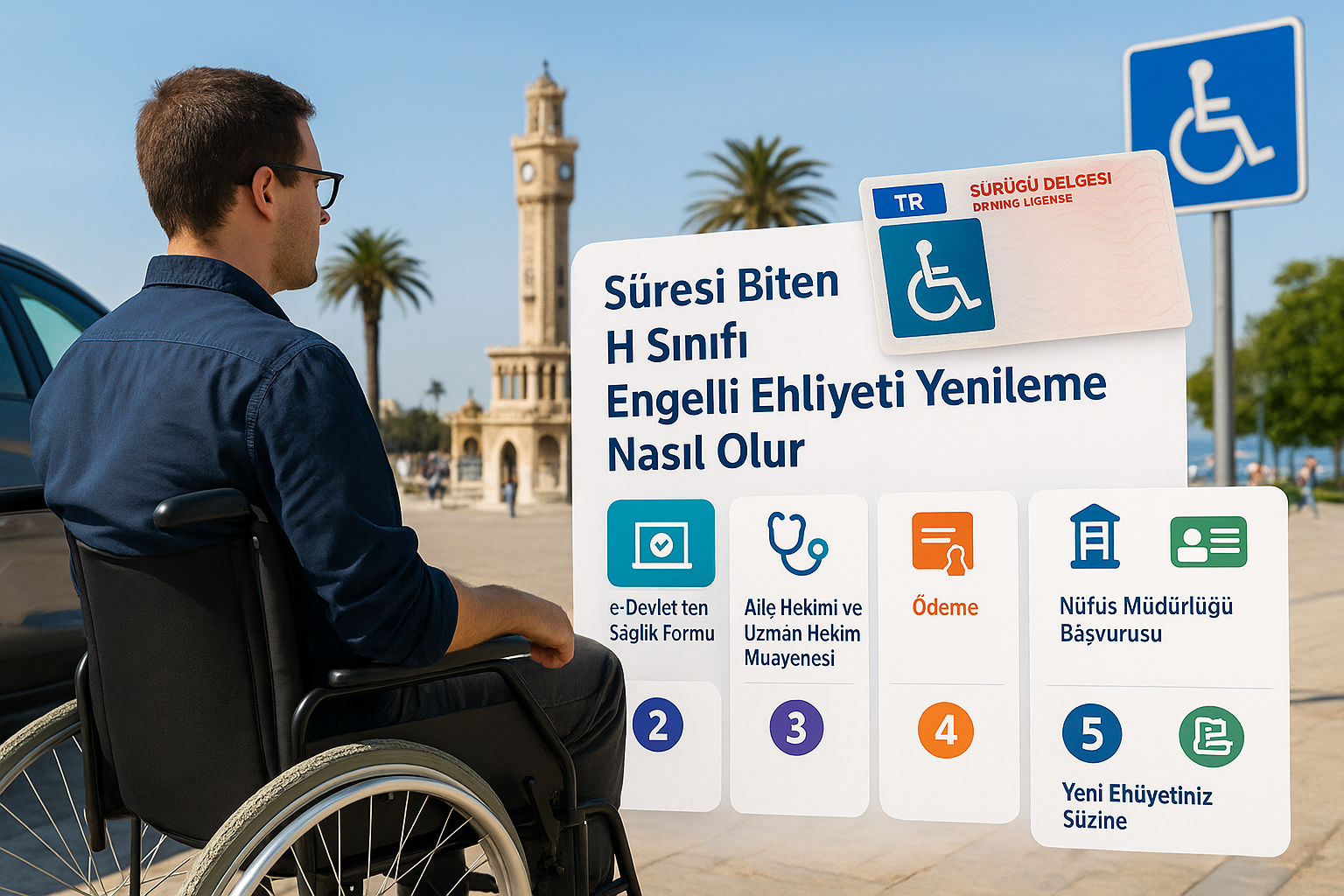 Süresi Biten H Sınıfı Engelli Ehliyeti Yenileme Nasıl Olur